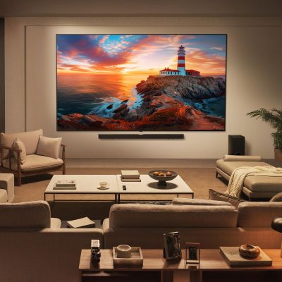 8. 65" LG Fernseher 65QNED82A6B
