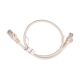 4. Patchkabel U/UTP Lanberg PCU6-10CC-0050-W (RJ45 - RJ45; 0,50 m; UTP; Kat. 6; weiß)