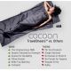 3. Cocoon TravelSheet Seidenschlafsack-Inlett, Rhino/Cornflower