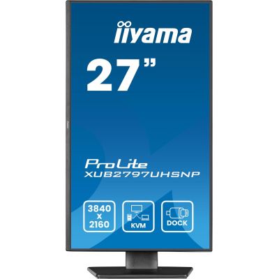 3. IIYAMA Monitor 68,5 cm (27") XUB2797UHSNP-B1 16:9 HDMI+DP+USB-C IPS