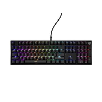 10. GENESIS THOR 404 USB QWERTY Tastatur Englisch Schwarz