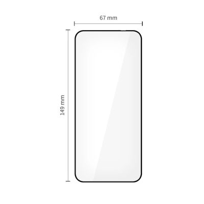 2. Tech-Protect Glass Fit+ 2er-Pack Panzerglas für Motorola Edge 50 Neo / 60 Neo - Schwarz