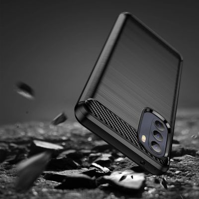7. Carbon Case flexible Hülle für Motorola Moto G Stylus 2022 schwarz