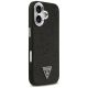 4. Guess Glitter Triangle Logo MagSafe Case für iPhone 17 - Schwarz