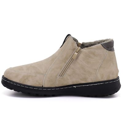 3. Bequeme beige Damen-Ankle-Boots Potocki 25-90349