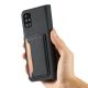 13. Magnetkartenetui für Xiaomi Redmi Note 11 Pro Pouch Wallet Card Holder Schwarz