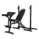 9. ZIPRO SUPERSET Verstellbare Trainingsbank, verstellbare Rückenlehne, verstellbarer Sitz, Fitnessstudio, Heimstudio, Schwarz
