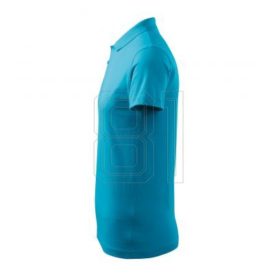 2. Malfini Single J. M MLI-20244 Türkises Poloshirt