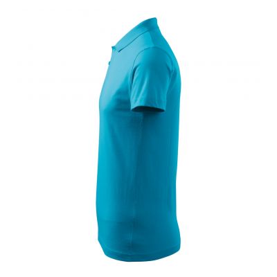 2. Malfini Single J. M MLI-20244 Türkises Poloshirt
