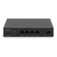 2. Digitus Gigabit Ethernet PoE-Switch, 4 PoE-Ports + 1 Uplink-Port, verfügbare PoE-Leistung: 60 W