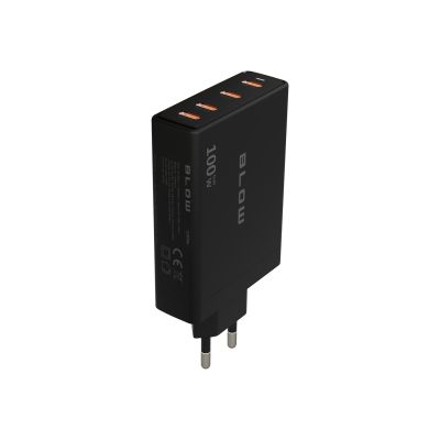 4. BLOW Wandladegerät USB-CX4 PD 100W GAN Schwarz