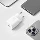 10. Baseus Super Si 1C Schnellladegerät USB Typ C 30W Power Delivery Quick Charge weiß (CCSUP-J02)