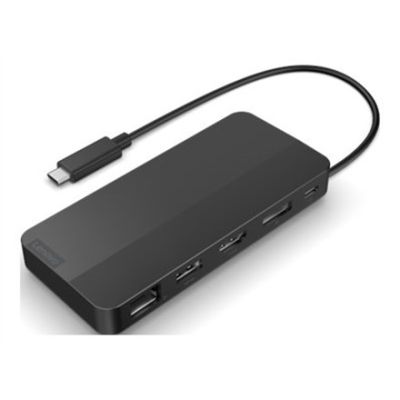 4. Lenovo 40B90000WW Dockingstation, kabelgebunden, USB 3.2 Gen 1 (3.1 Gen 1), Typ-C, Schwarz