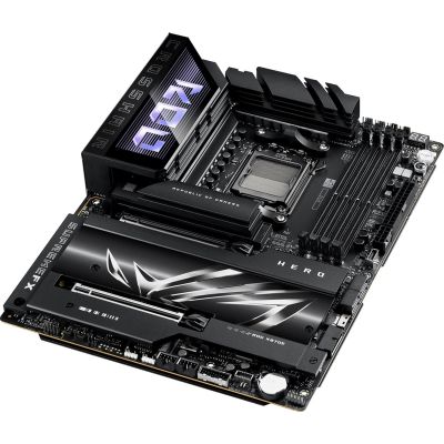 8. ASUS ROG CROSSHAIR X870E HERO Mainboard
