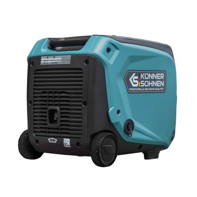 6. Könner & Söhnen KS4000iEGS 3,5W 230V Gas-Benzin-Inverter-Generator