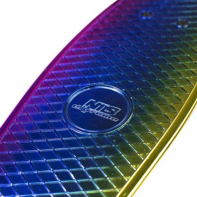 19. Nils Extreme ELECTROSTYLE PENNYBOARD PNB01 RAINBOW Skateboard 