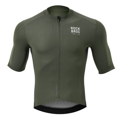 2. Rockbros 15220004002 ROAD TO SKY Herren-Radtrikot Kurzarm S - Grün