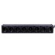 3. Lindy 73025 PDU-Stromverteiler, 8 x Netzsteckdose, 1,5 HE, Schwarz