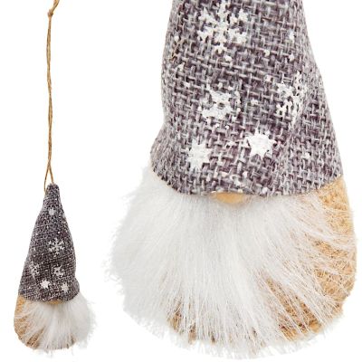 6. Anhänger „Grey Lephobe Bauble“, 11 cm