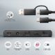 8. Axagon ADSA-CC USB-C 10 Gbit/s – NVMe M.2 SSD & SATA 2,5/3,5 SSD/HDD CLONE MASTER 2 – Digital/Daten – NVMe USB 3.2 Gen 2 (3.1 Gen 2) Typ-C Schwarz