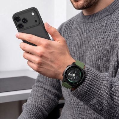 9. Tech-Protect Motion Armband für Garmin Fenix 5X / 5X Plus / 6X / 6X Pro / 7X / 8 / 8 Pro / 9 / 9 Pro (47 mm) – Grün