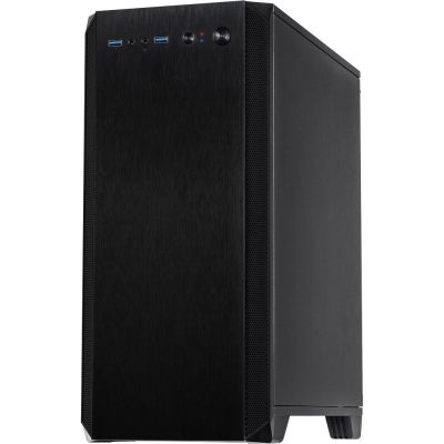 3. Inter-Tech H-606 – Micro-Tower-PC – 15 cm × 32 cm – Boden