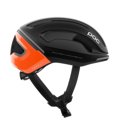 4. POC Omne Beacon MIPS Rennradhelm – Apatit-Marineblau/Fluo-Orange matt, Größe: S