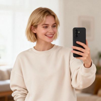 5. Tech-Protect Icon Hülle für Samsung Galaxy A27 5G – Schwarz