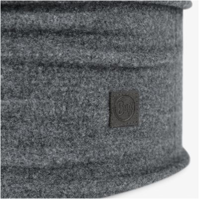 2. Buff Merino Fleece Schlauchschal – solid grey