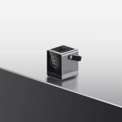 11. Cuktech Powerbank 300W 40000mAh mit kabelloser Ladefunktion, 2x USB-C + 2x USB-A - Schwarz