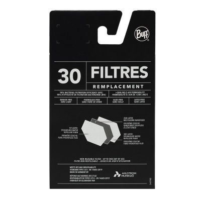 2. BUFF® Filter für Maske FILTER FM 70310 ADULT, 30 Stück