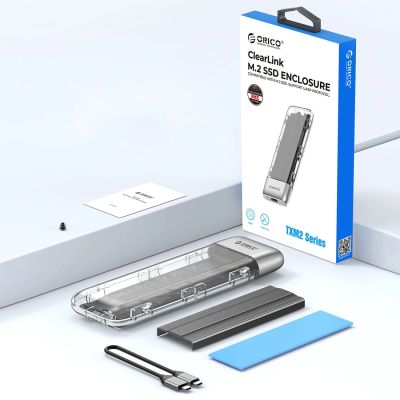 7. Orico TXM2-C3 M.2 NVME USB-C 3.2 10Gb/s Festplattenlaufwerk - Grau