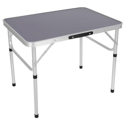11. Klappbarer Campingtisch 75 x 55 x 25–59 cm, Grau