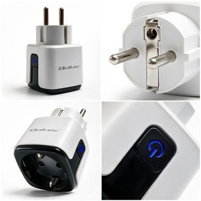 4. QOLTEC SMART WLAN-STECKDOSE 16A | TIMER WATTMETER | TUYA