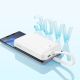 9. Baseus Magnetic Mini MagSafe 10000 mAh 30 W Powerbank mit integriertem USB-C-Kabel – Weiß + Baseus Simple Series USB-C – USB-C 60 W 0,3 m Kabel