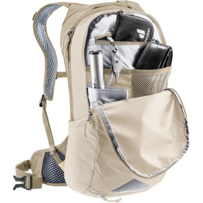 9. Deuter Race Air 10 Fahrradrucksack, Aluminium/Graustein