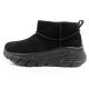 2. Skechers Damen Winterstiefel Isolierte Lederstiefeletten