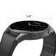 4. Hama 8900 GPS AMOLED Smartwatch 1,43 Zoll mit Silikonarmband - Schwarz