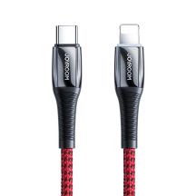Joyroom S-1224K2 USB-C/ Lightning PD-Kabel 20 W 2,4 A 1,2 m – rot