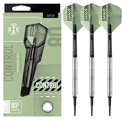 23. Harrows Control 80 % parallele Steeltip-Darts
