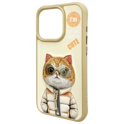 4. Nimmy Cool&Cute 2.0 Cat Case für iPhone 15 Pro - Grün