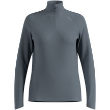 Odlo ESSENTIAL CERAMIWARM Mid Layer 1/2 Zip Damen-Rollkragenpullover, Grau, XL