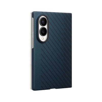2. EF-KF971SNE Samsung Carbon Magnet Case für Galaxy Z Fold 8 Marineblau
