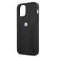 6. BMW Leather Curve Perforate Case für iPhone 12 / iPhone 12 Pro – Schwarz