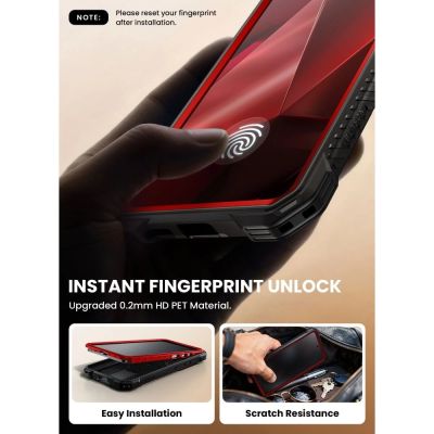 7. Supcase ArmorBox Mag MagSafe Hülle für Samsung Galaxy S26 Ultra – Rot und Schwarz