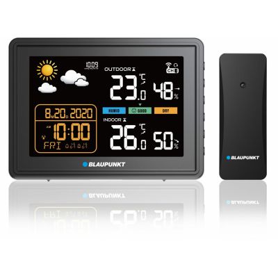 3. BLAUPUNKT Wetterstation mit Außensensor WS30BK