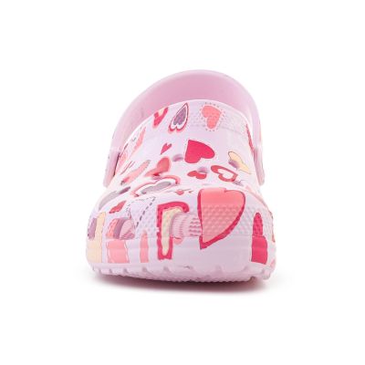 2. CROCS CLASSIC VDAY CLOG KINDER ROSA MILK/HERZEN 209754-7CI