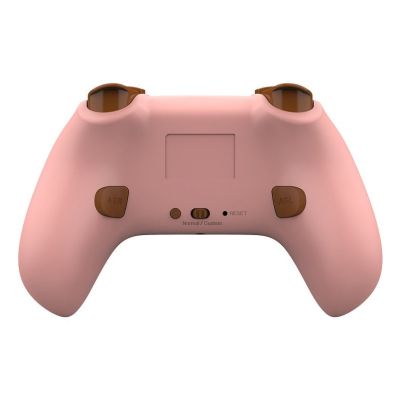 4. Dragonshock PopTop Bluetooth-Gamepad (Analog/Digital) in Pink, Braun, Schwarz, Hellblau und Lila für Nintendo Switch und PC