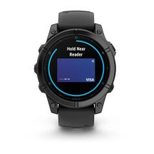 Garmin Fenix E stainless steel watch 010-03025-01