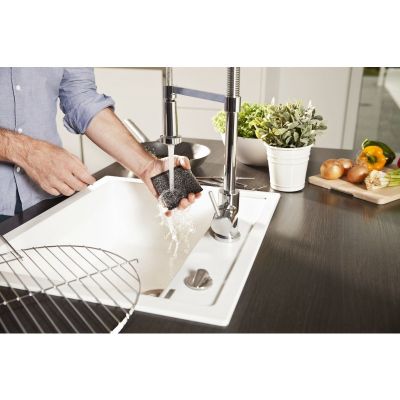 3. Vileda Glitzi Power Edelstahl-Scheuerschwamm 2 Stück.